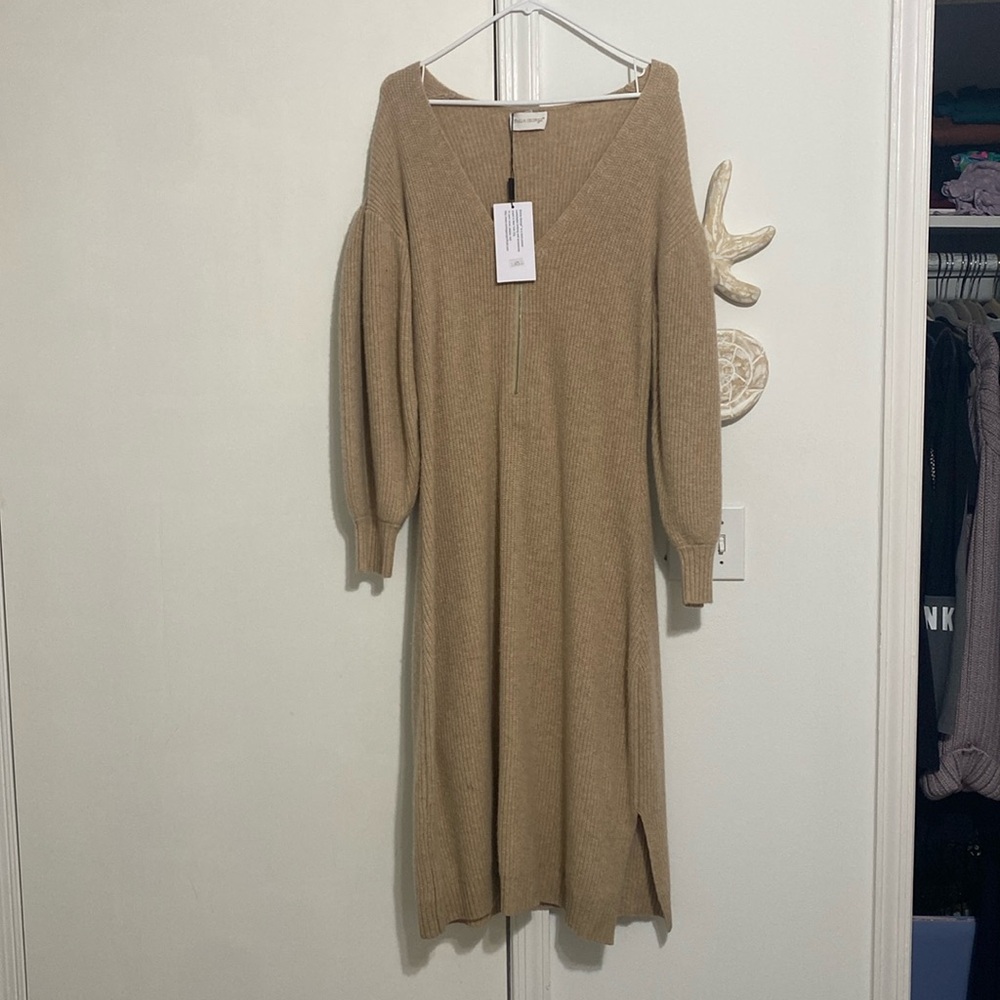 Super high end maternity dress new